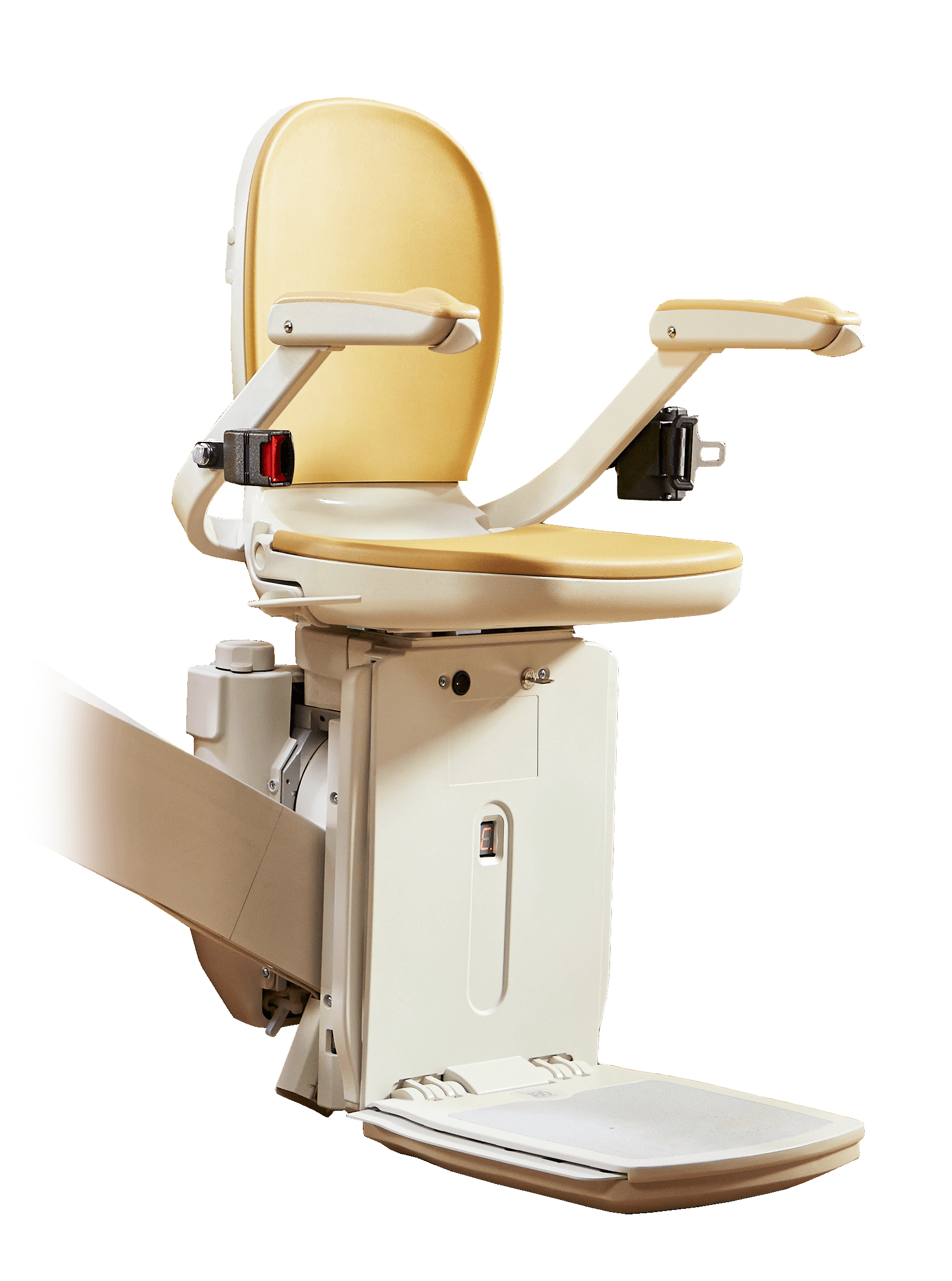 Acorn curved Stairlift angle view in Tennessee